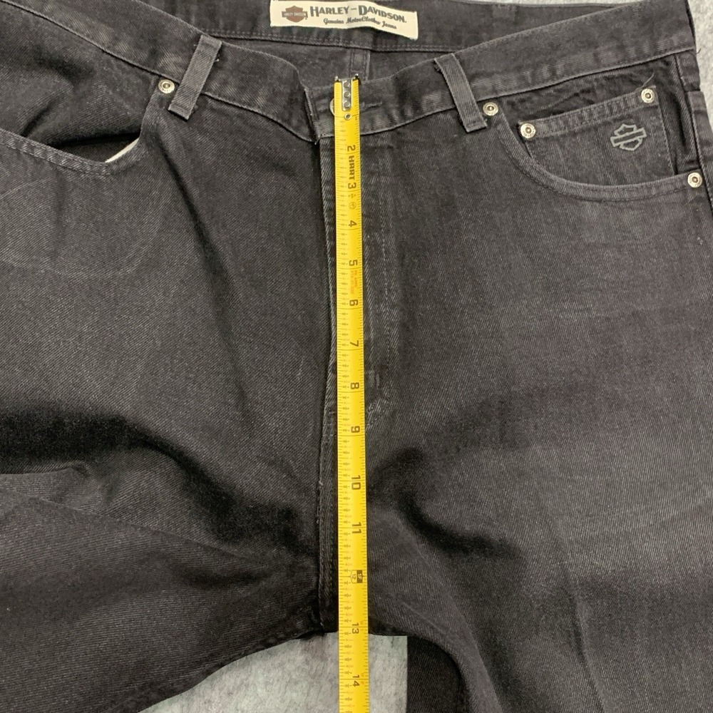 Harley Davidson Men's Black Core Straight Leg Jeans - Size 36x36 - Picture 16 of 16